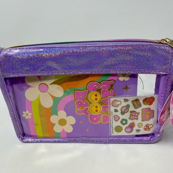 Hot Focus Purple Wristlet Stationery Set - Picture 4 of 7